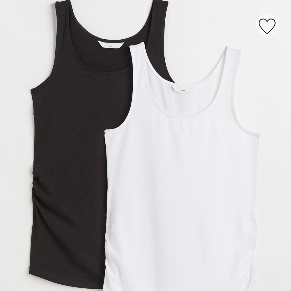 H&M 2 pack Maternity Tank Tops